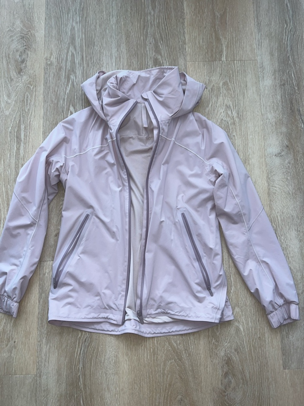 Lululemon Light Pink Women's Hooded Shell Jacket